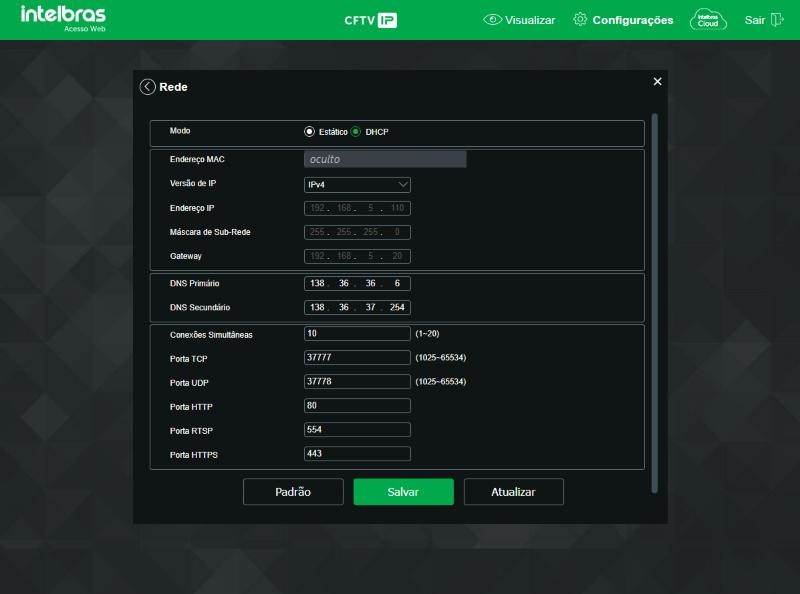 Rede com DNS do provedor